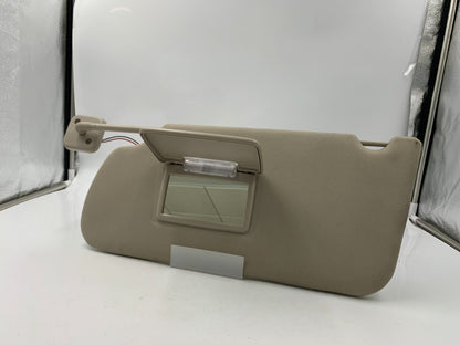 2009-2012 Ford Flex Driver Sun Visor Gray Illuminated OEM D04B67012