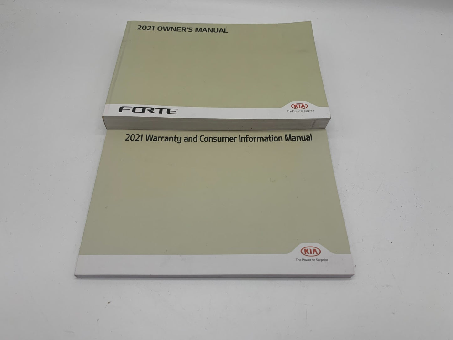 2021 Kia Forte Owners Manual Set OEM D01B36046