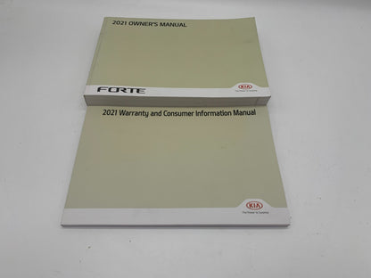 2021 Kia Forte Owners Manual Set OEM D01B36046