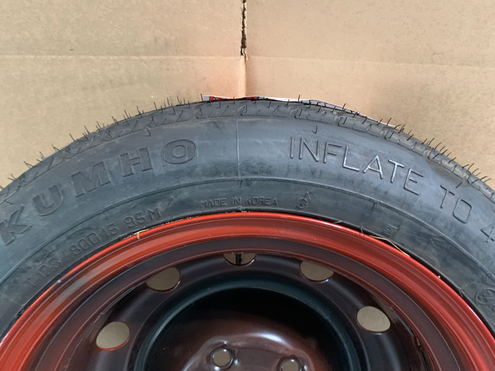 2010-2020 Hyundai Elantra 15" Spare Tire Compact Donut T125 80D15 OEM