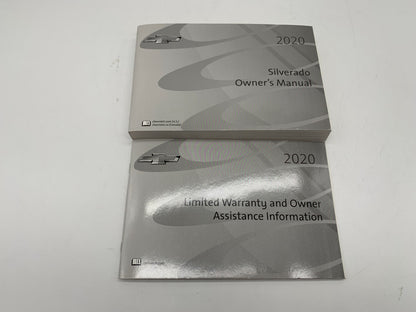 2020 Chevrolet Silverado 1500 Owners Manual Set OEM A02B55014