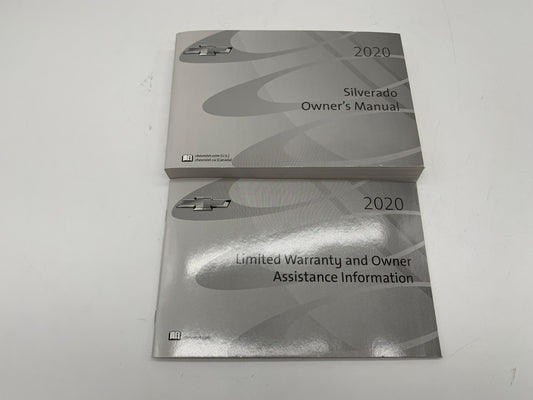 2020 Chevrolet Silverado 1500 Owners Manual Set OEM A02B55014