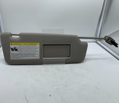 2009-2012 Audi A4 Passenger Sun Visor Gray Illuminated OEM B01B12002