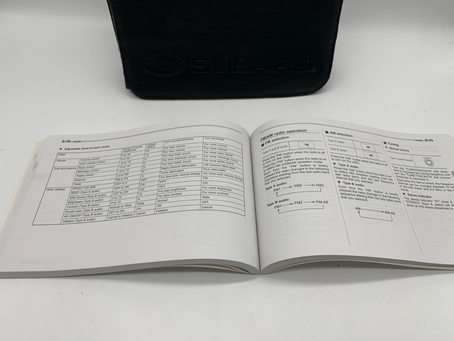 2013 Subaru Impreza Owners Manual Set with Case OEM A02B54013