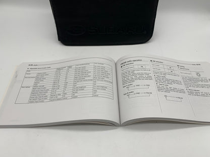 2013 Subaru Impreza Owners Manual Set with Case OEM A02B54013