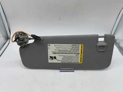 2018-2024 Chevrolet Equinox Passenger Sun Visor Gray OEM B01B28006
