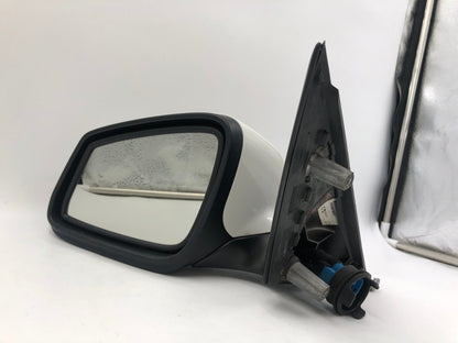 2011-2012 BMW 535i Driver Side View Power Door Mirror White OEM C03B61018