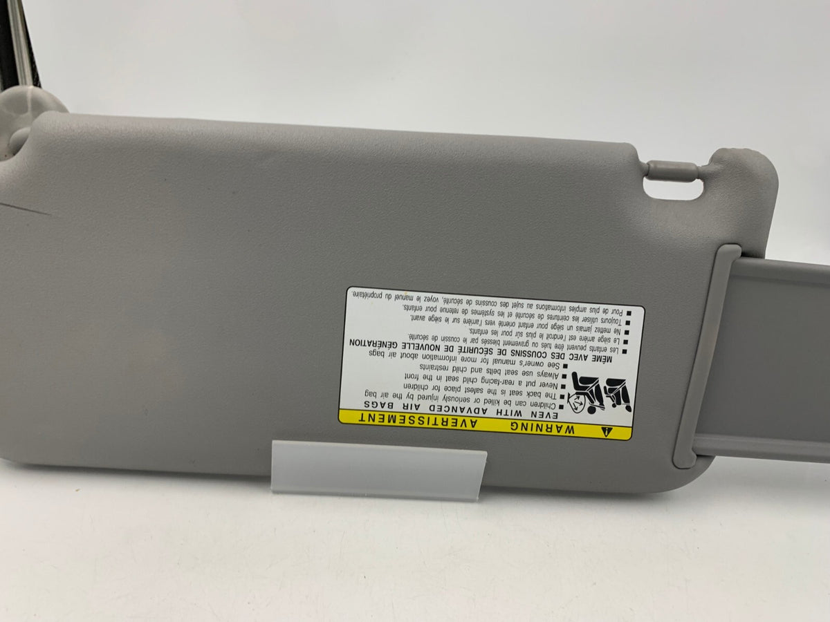 2006-2009 Toyota Rav 4 Passenger Sun Visor Gray OEM B02B41047