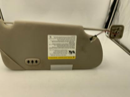 2009-2012 Ford Flex Driver Sun Visor Gray Illuminated OEM D04B67012
