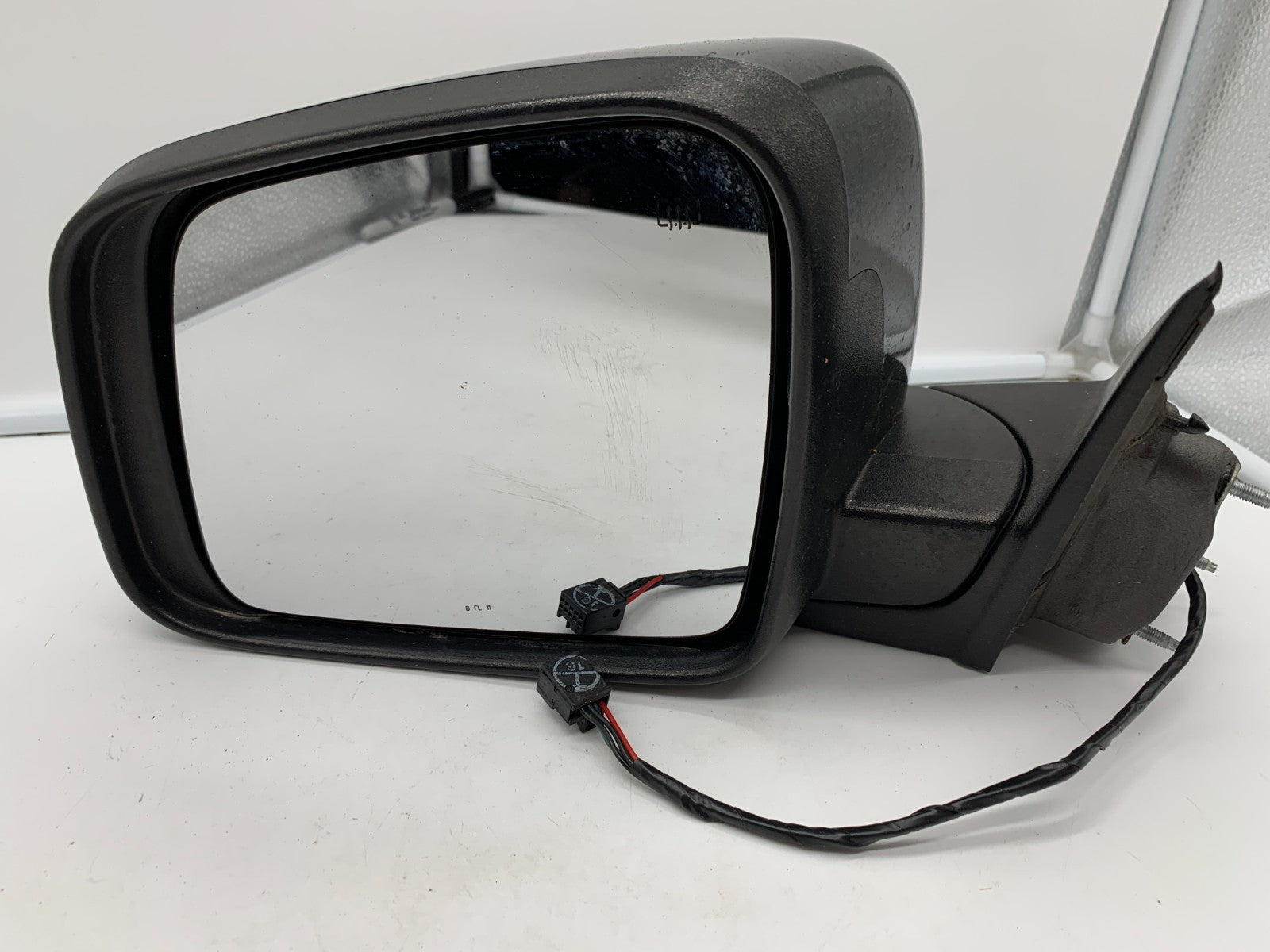 2011-2022 Jeep Grand Cherokee Driver Side View Power Door Mirror Black OEM