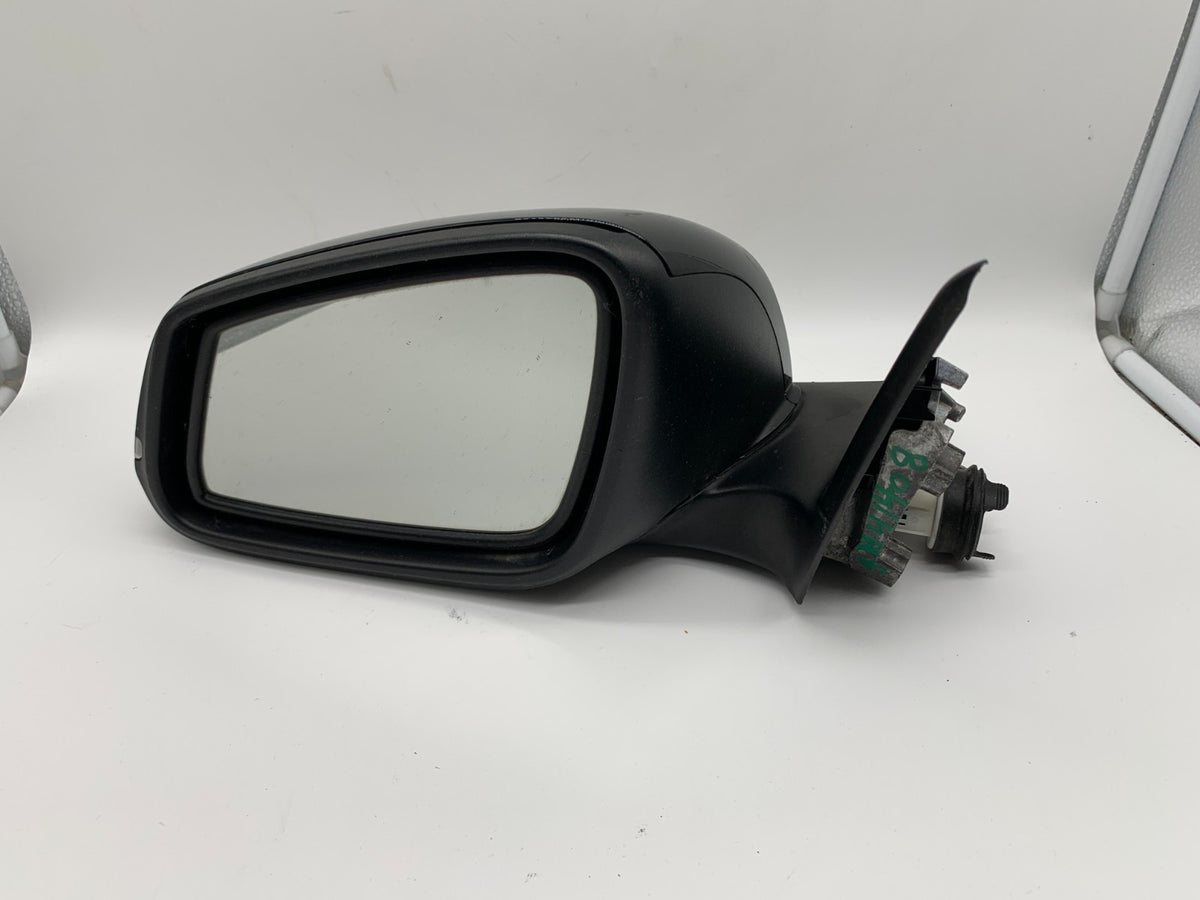 2013-2018 BMW 328i Driver Side View Power Door Mirror Black OEM C02B30066