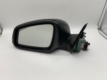 2013-2018 BMW 328i Driver Side View Power Door Mirror Black OEM C02B30066