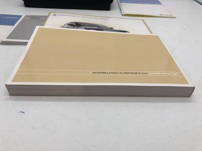 2007 Subaru Legacy Owners Manual Set with Case OEM E01B63015