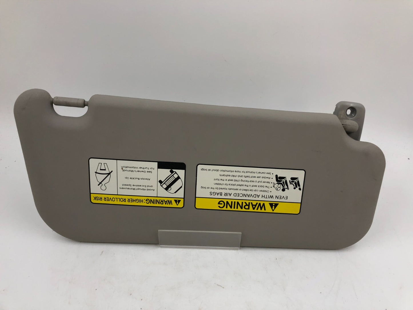 2010-2013 Kia Soul Driver Sun Visor Gray OEM B02B34024