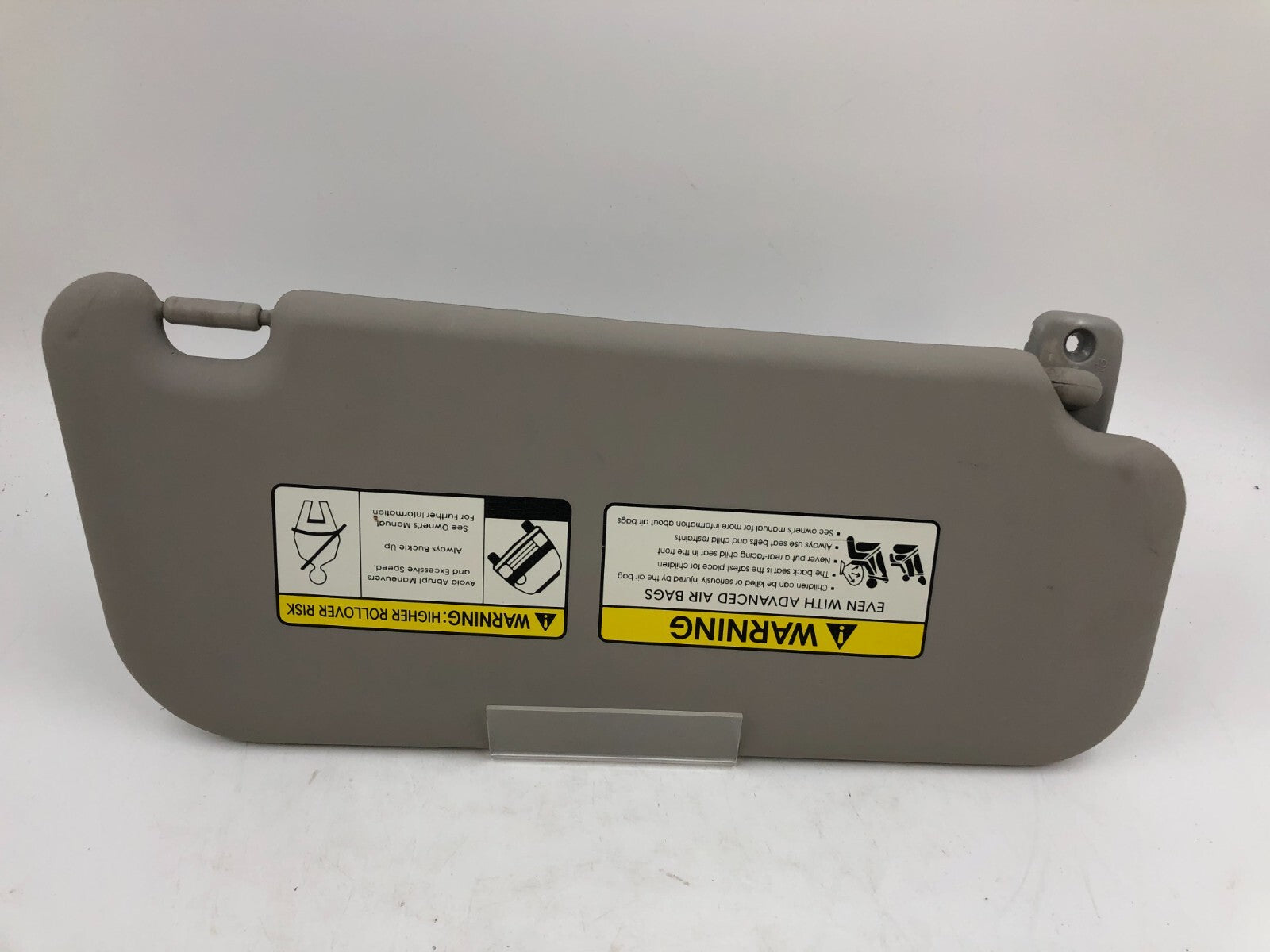 2010-2013 Kia Soul Driver Sun Visor Gray OEM B02B34024