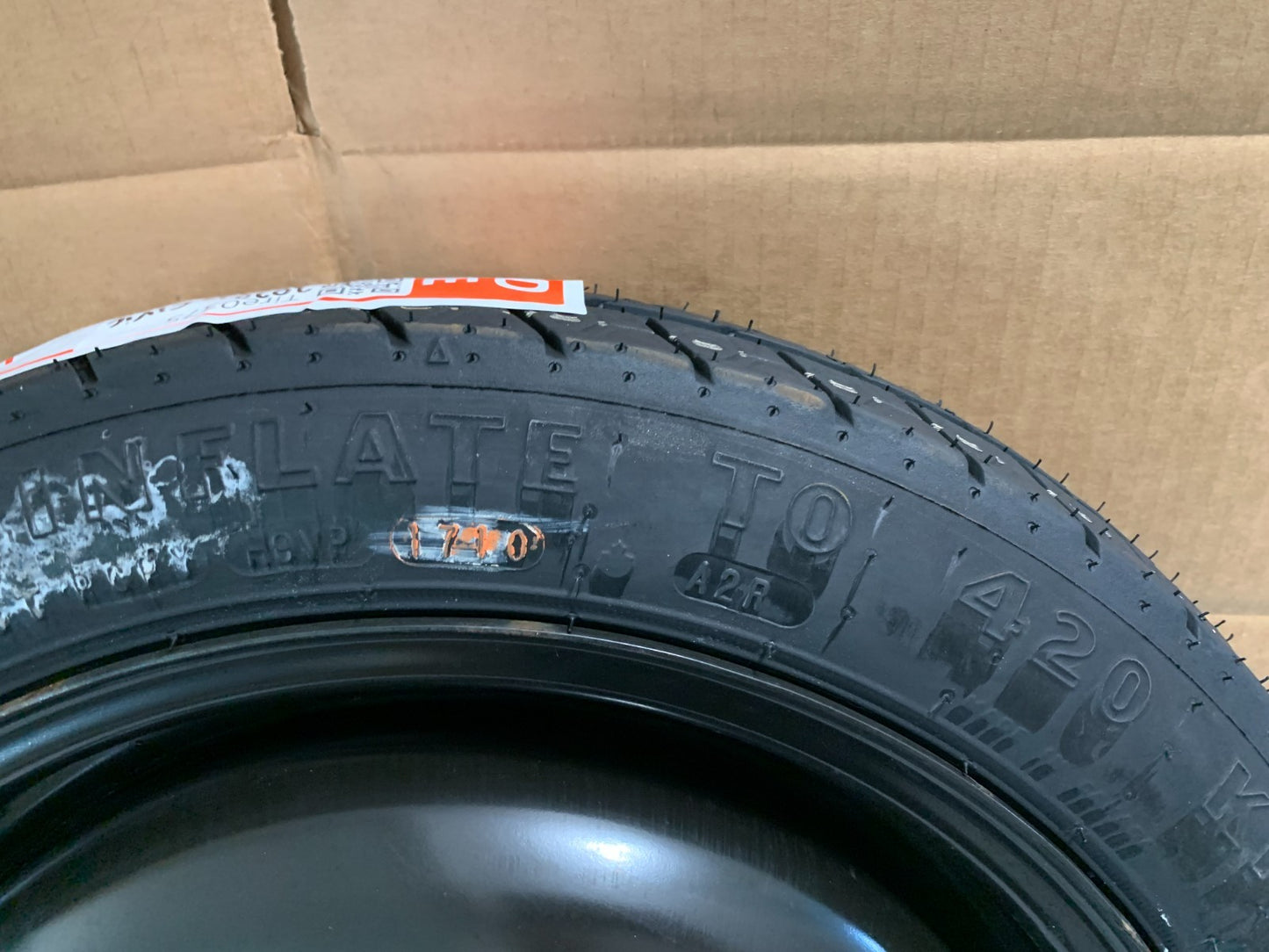 2016-2021 Honda Civic 15" Spare Tire Compact Donut OEM T125/70D15 Emergency