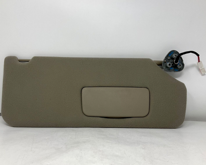 2011-2014 Toyota Sienna Passenger Sun Visor Beige Illuminated OEM D03B44003