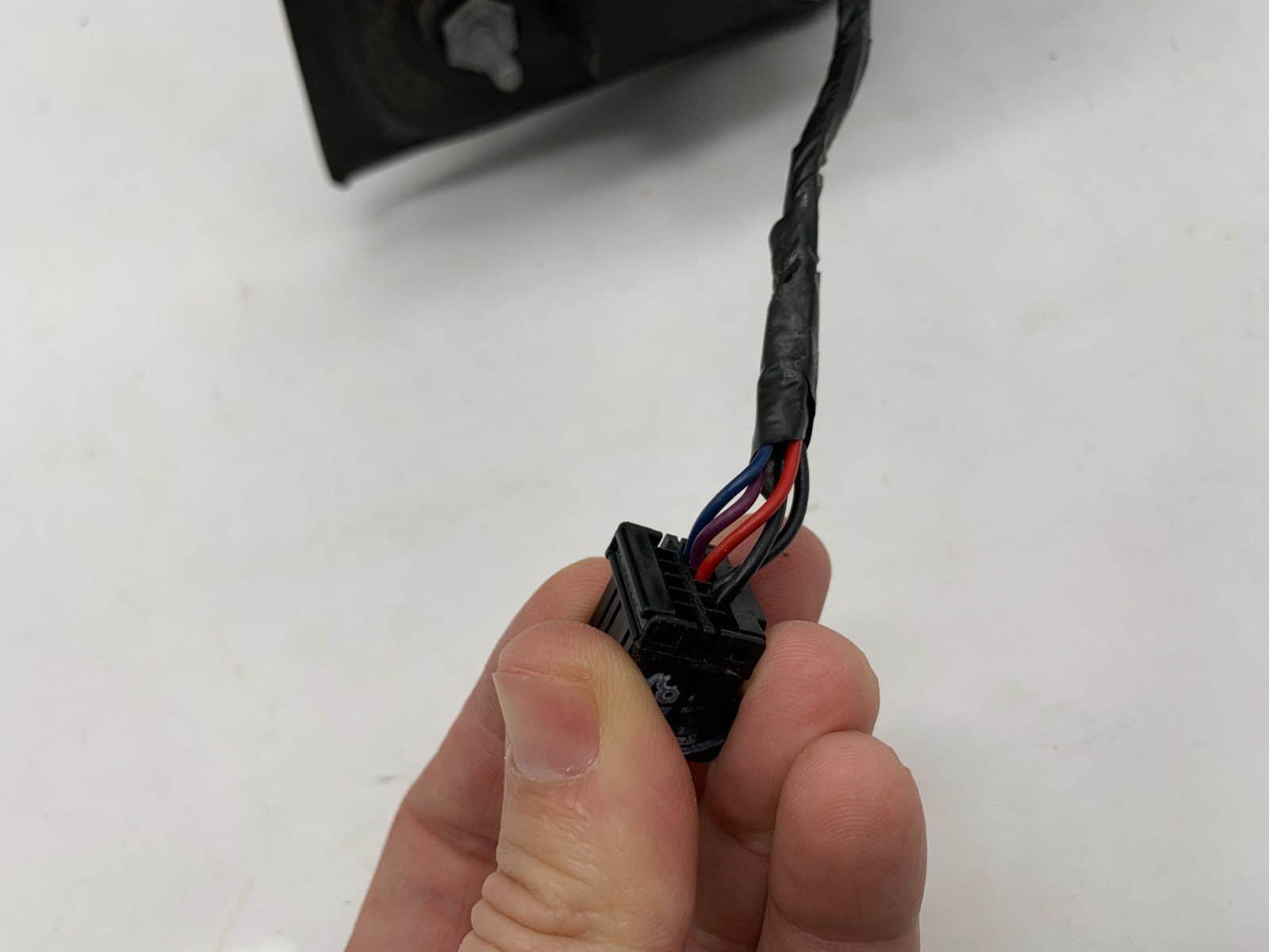 2007-2012 Jeep Compass Passenger Side View Power Door Mirror Black OEM