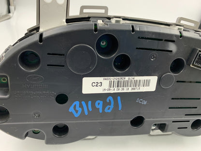 2016-2017 Hyundai Veloster Speedometer Instrument Cluster 44785 Miles A03B43033
