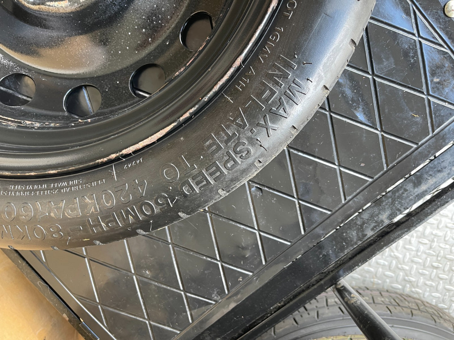 1999-2004 Honda Odyssey 16" Spare Tire Wheel Compact Donut T135/80D16 Goodyear