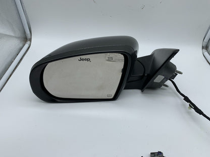 2017-2020 Jeep Compass Driver Side View Power Door Mirror Gray OEM A01B49001
