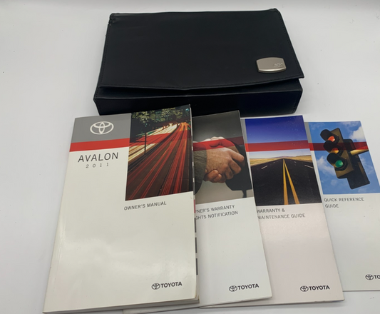 2011 Toyota Avalon Owners Manual Set with Case OEM C01B27009