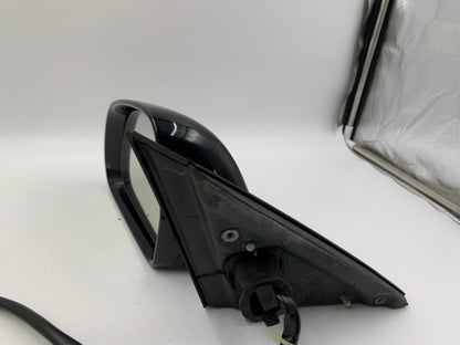 2009 Audi A4 Driver Side View Power Door Mirror Black OEM D02B47016