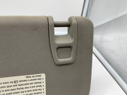 2004-2012 Chevrolet Malibu Passenger Sun Visor Gray OEM A01B41013