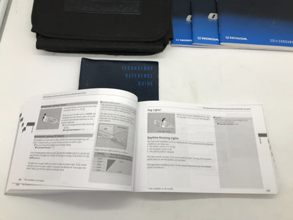 2014 Honda Odyssey Owners Manual Set with Case OEM E01B24018
