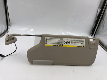 2011-2020 Dodge Journey Passenger Visor Sunvisor Gray Illuminated OEM C01B22064