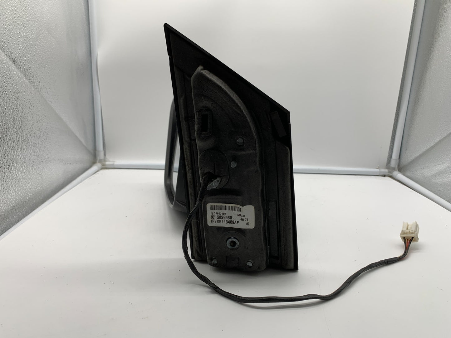 2011-2020 Dodge Caravan Driver Side View Power Door Mirror Black OEM D02B39051