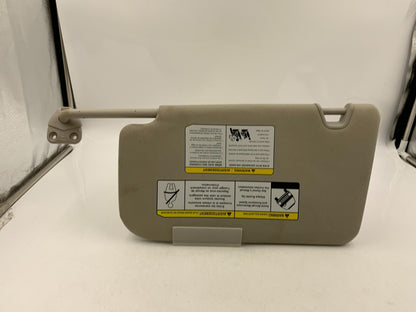 2017 Nissan Rogue Passenger Sun Visor Gray Illuminated OEM C01B10069