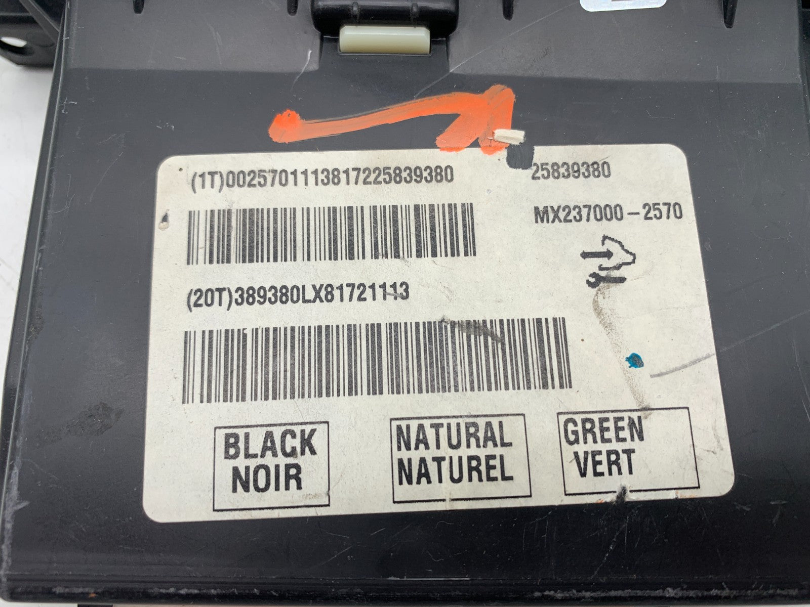 2008-2009 Cadillac SRX AC Heater Climate Control Unit OEM A01B40013