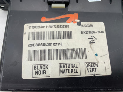 2008-2009 Cadillac SRX AC Heater Climate Control Unit OEM A01B40013