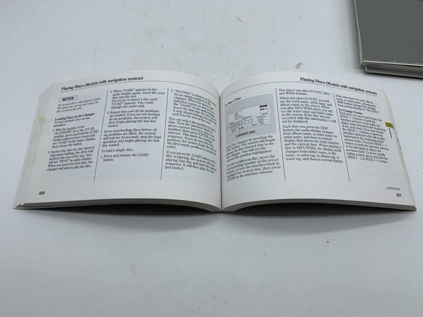 2009 Acura MDX Owners Manual Set OEM D02B20017