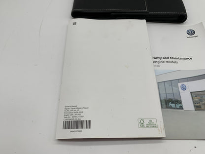 2019 Volkswagen Tiguan Tigan Allspace Owners Manual Set with Case OEM B01B04049