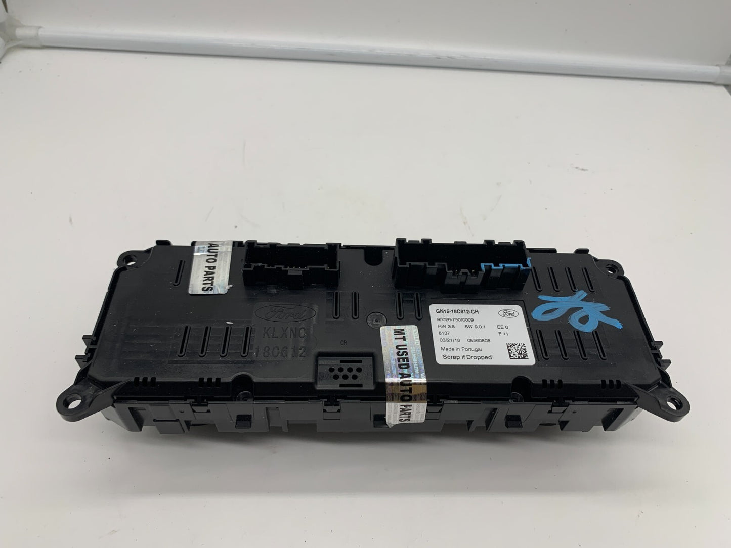 2018-2020 Ford Ecosport AC Heater Climate Control Unit OEM C04B57009