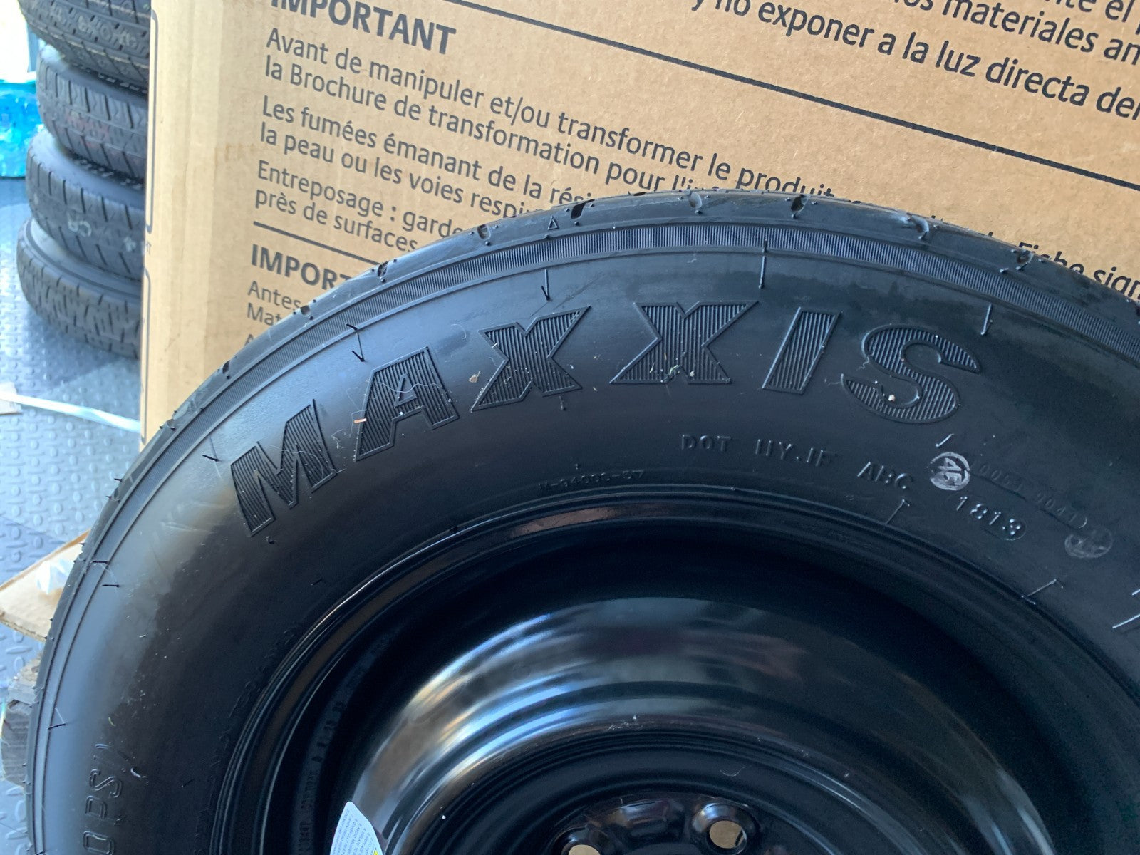 2010-2020 Nissan Rogue 16" Spare Tire Wheel Compact Donut T155/90D16 Maxxis