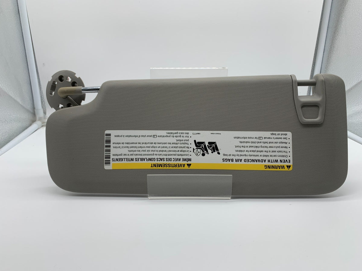 2011-2016 Chevrolet Cruze Passenger Sun Visor Gray OEM A04B31008