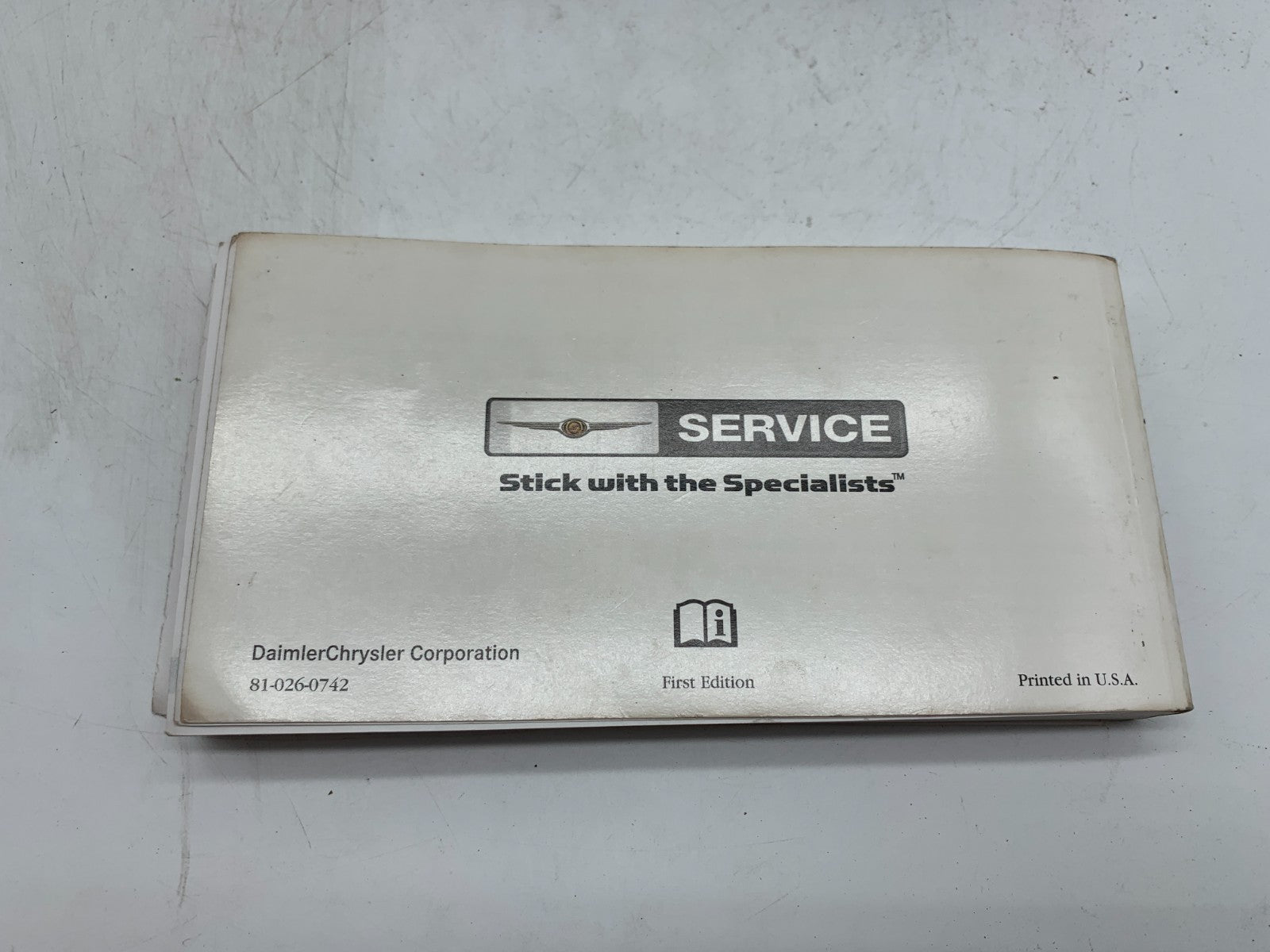 2007 Chrysler Pacifica Owners Manual with Case OEM D01B03009