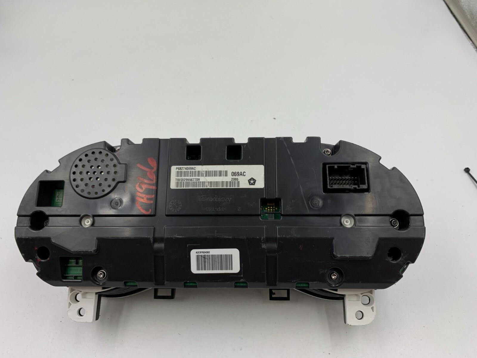 2016 Jeep Grand Cherokee Speedometer Instrument Cluster 73077 Miles D02B31049