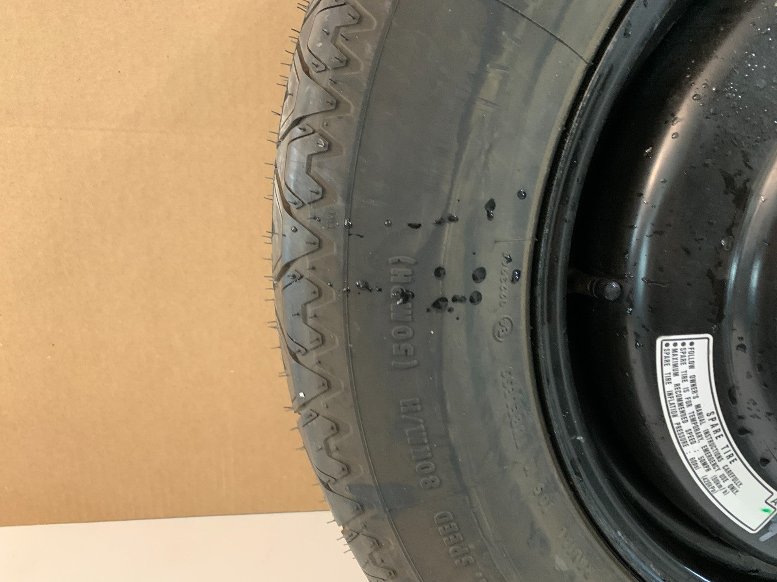 2006-2014 2017-2025 Honda Ridgeline  17" Spare Tire Wheel Compac Donut T16590R17