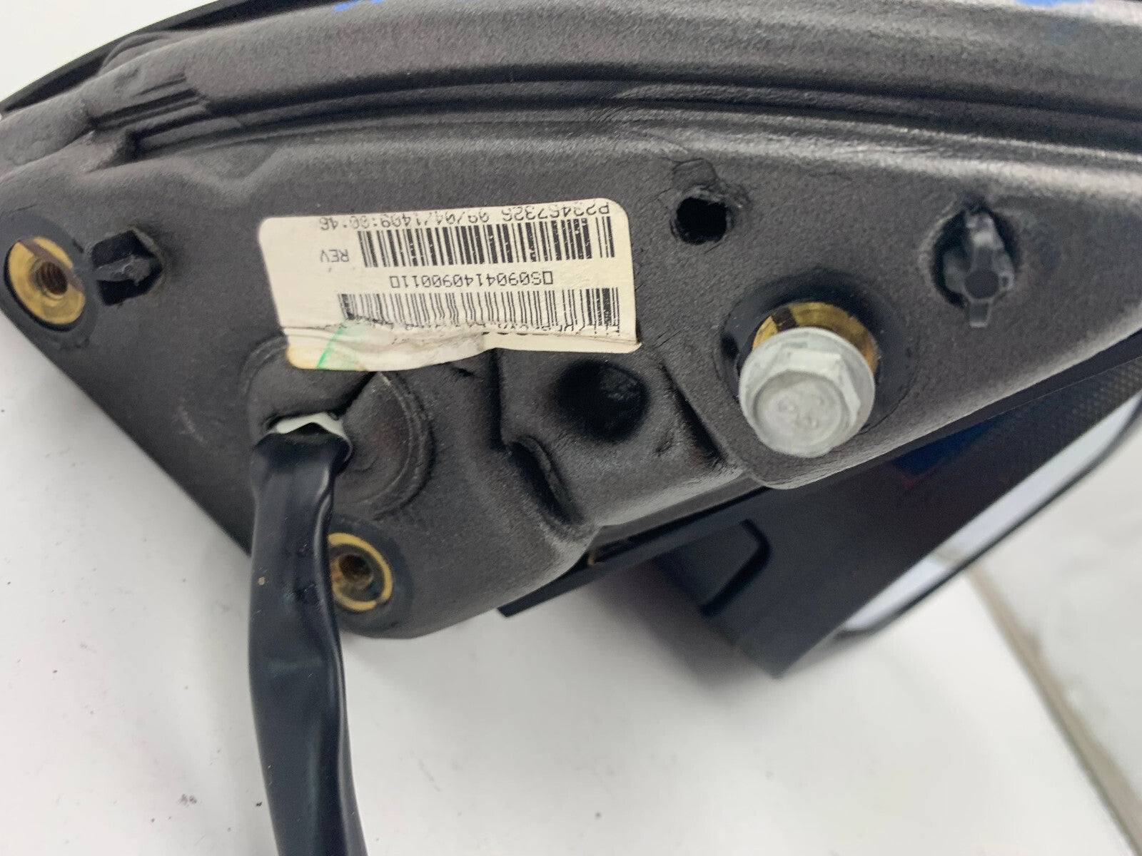 2010-2011 Chevrolet Equinox Passenger Side Power Door Mirror Blue OEM B22003