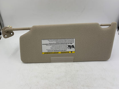 2005-2012 Toyota Avalon Passenger Sun Visor Beige Illuminated OEM B03B04003