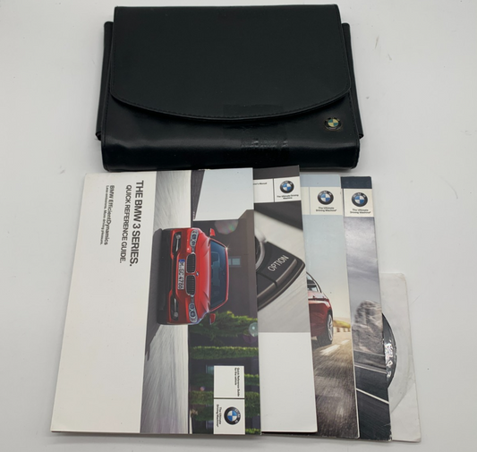 2013 BMW 3 Series Owners Manual Set with Case OEM B02B11018