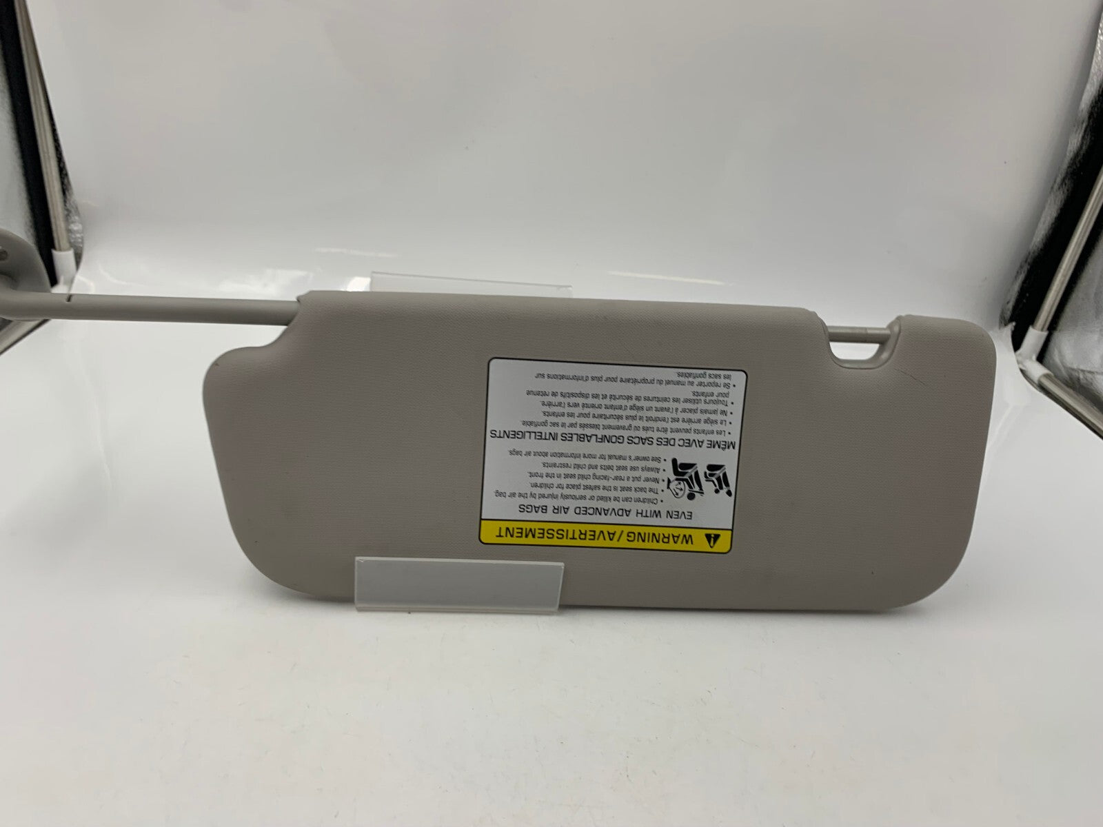 2017-2018 Kia Forte Passenger Sun Visor Gray OEM A03B08026