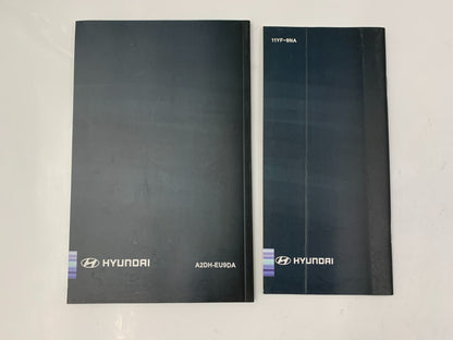 2011 Hyundai Sonata Owners Manual Set with Case OEM E02B30024