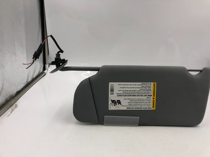2005-2009 Buick LaCrosse Passenger Sun Visor Gray Illuminated OEM B01B21004