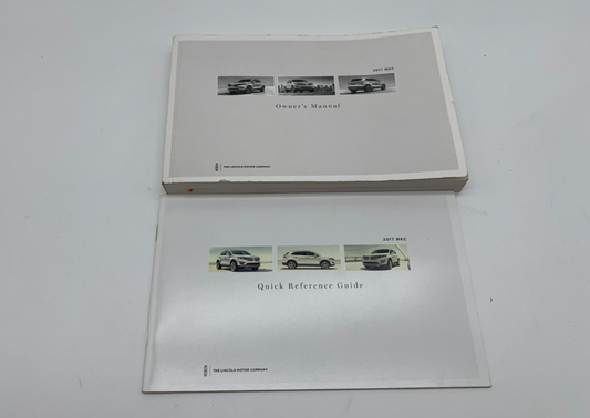 2017 Lincoln MKZ Owners Manual Set OEM C03B49010