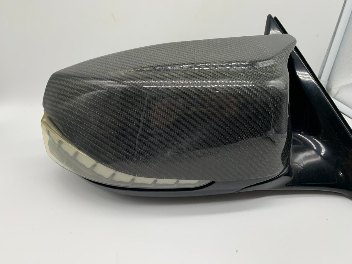 2016-2017 Infiniti Q50 Q 50 Passenger Side View Power Door Mirror Gray A04B38001